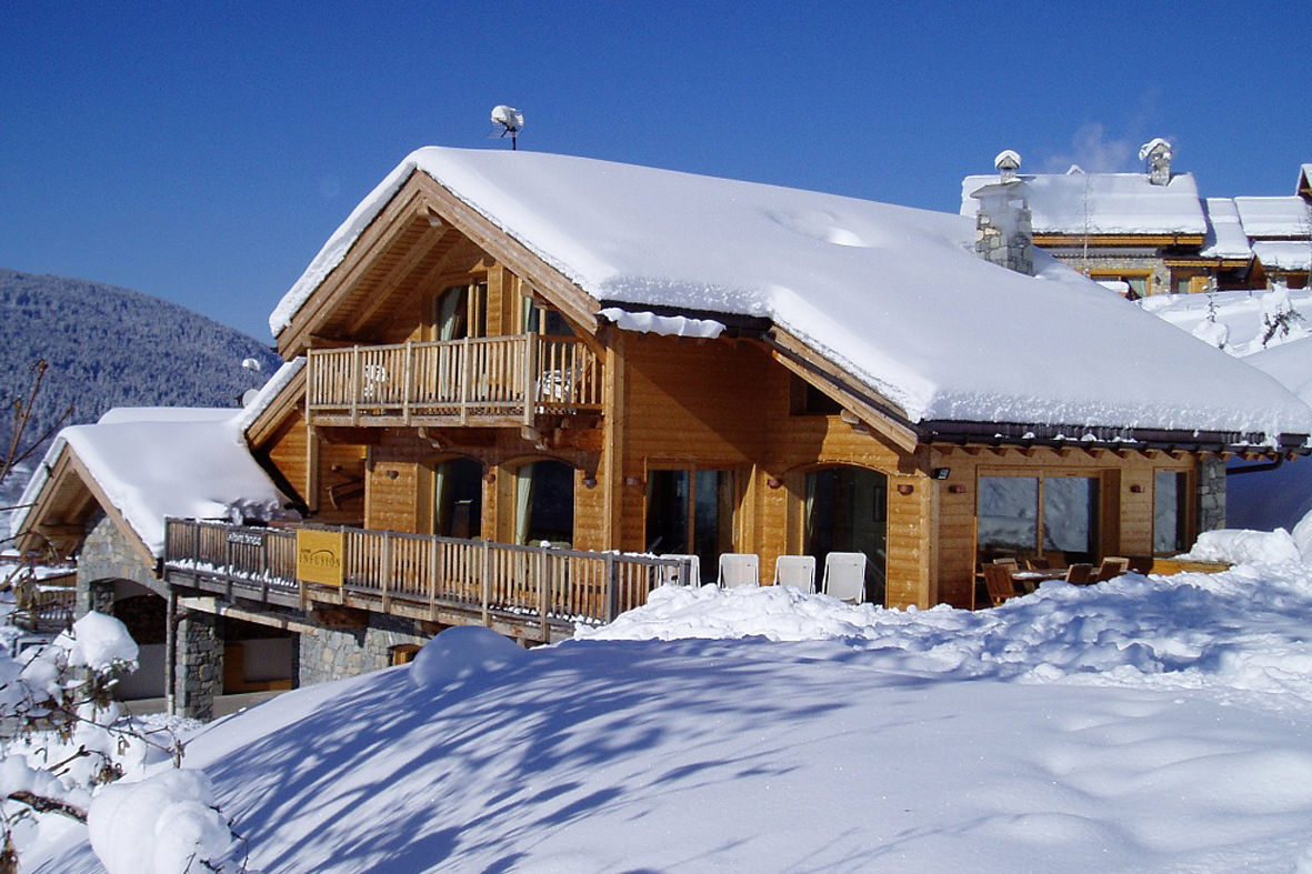 Luksusowy dom w Alpach: Chalet Infusion, Meribel, Francja